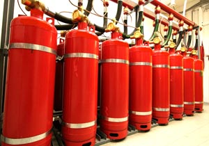 Автоматические установки газового пожаротушения